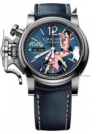 Graham Chronofighter 1695 Vintage NOSE ART LTD 2CVAS.U08A Replica Watch